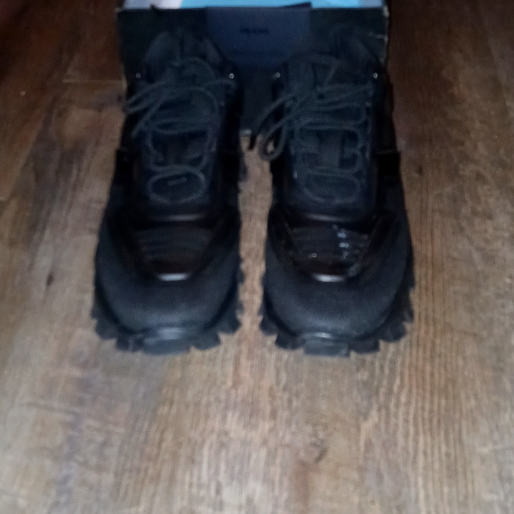 Prada mens or women shoes size 11 black